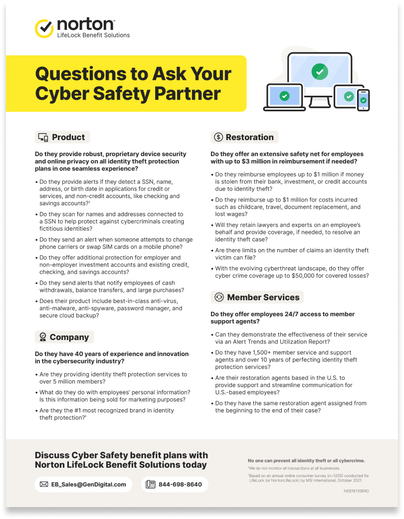 Questions to Ask Your Cyber Safety Partner