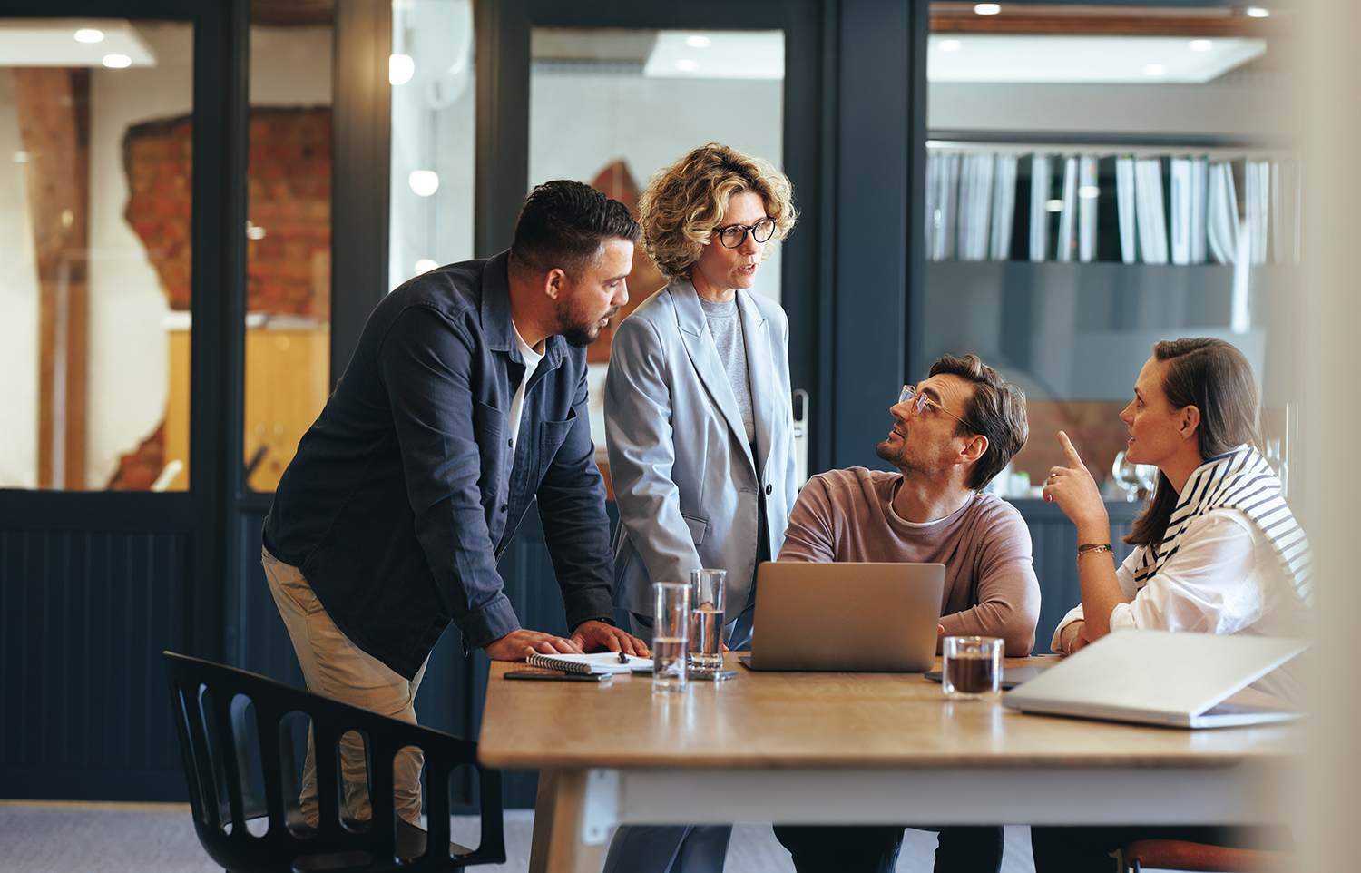 Group of people in a meeting